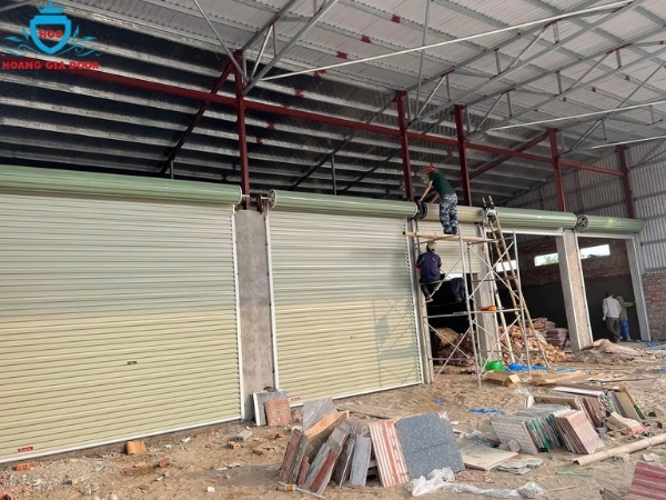 Thi công lắp đặt cửa cuốn Quảng Ngãi giá rẻ